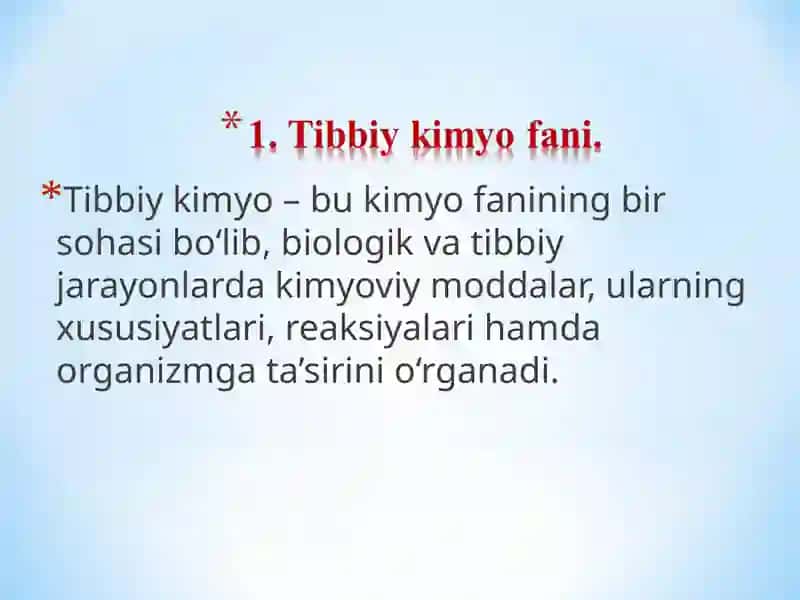 Tibbiy kimyo 3