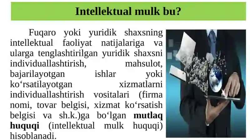 Intellektual mulkni himoya qilishning kollizion masalalari 3