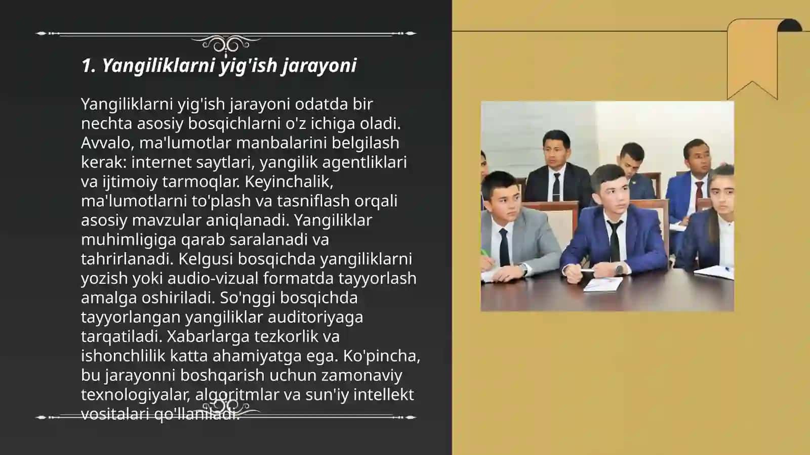 Yangiliklarni yig'ish usuli 3