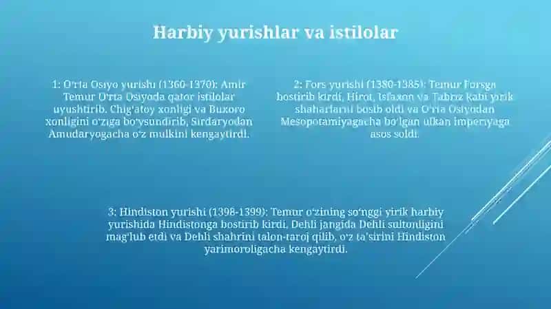 Amir Temur Buyuk Davlat Arbobi 3