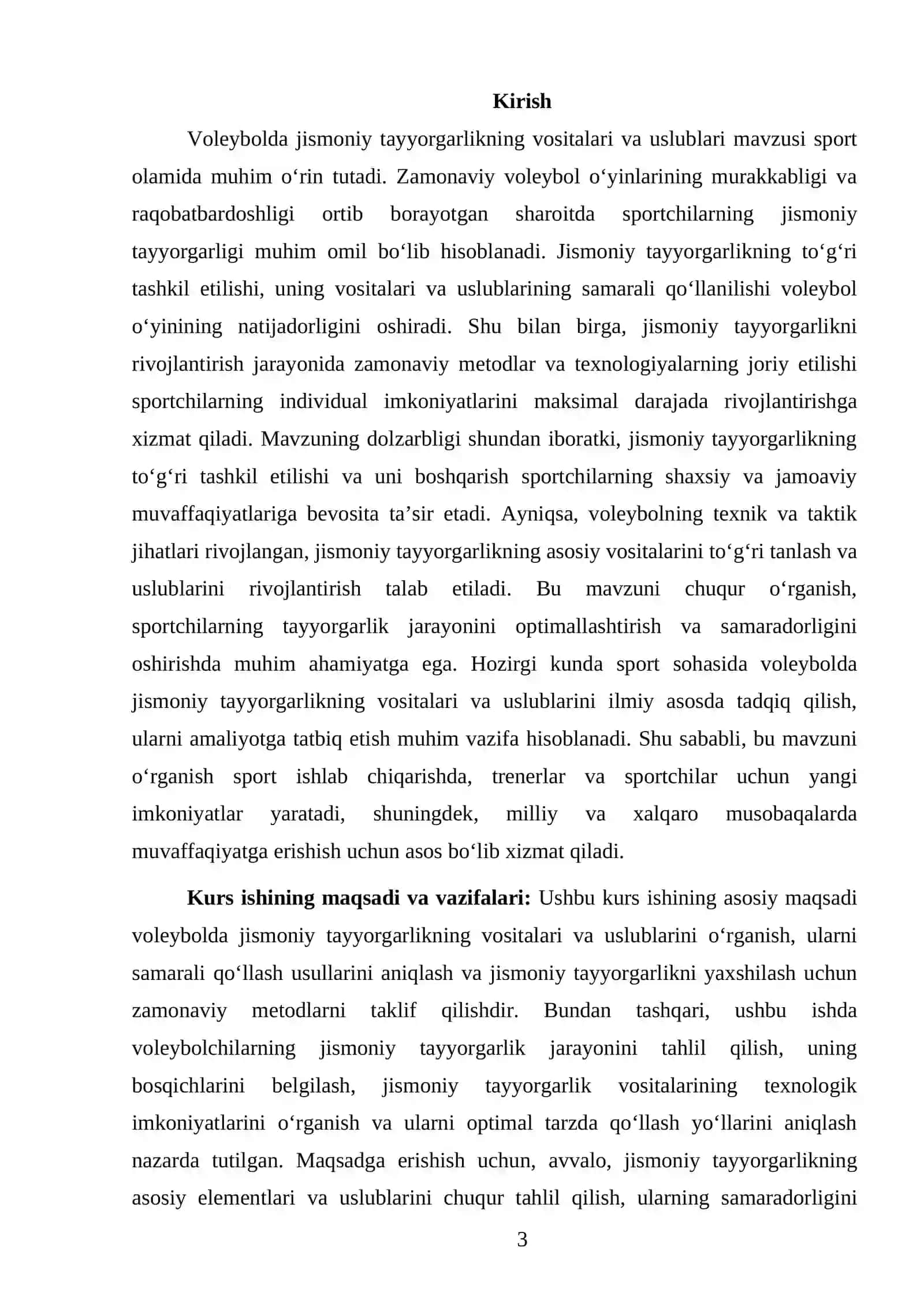 Voleybolda jismoniy tayyorgarlikning vositalari va uslublari 3