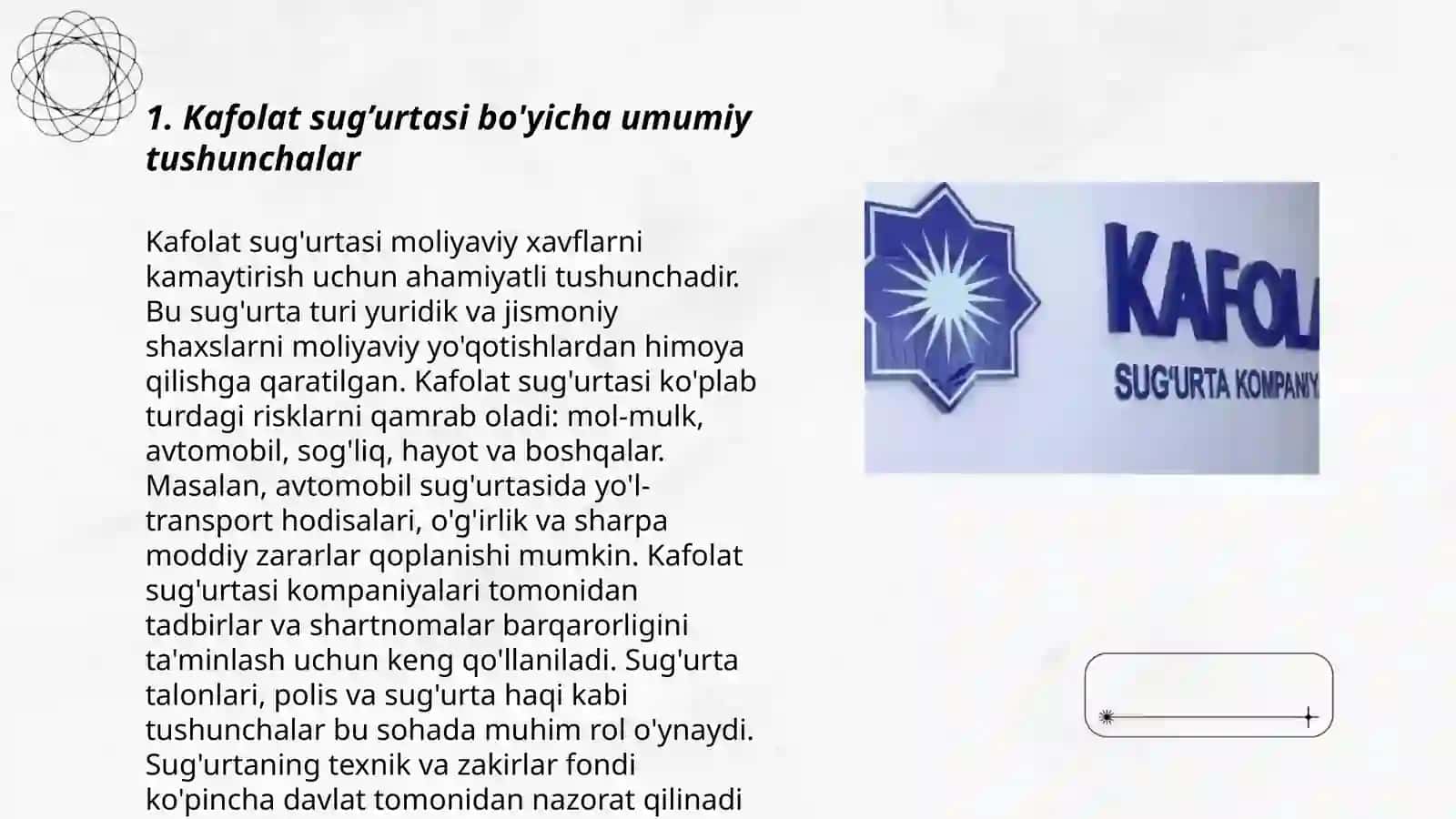 Kafolat sug’urta AJ 3