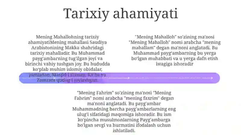 Mening Mahallam - Mening Fahrim 3