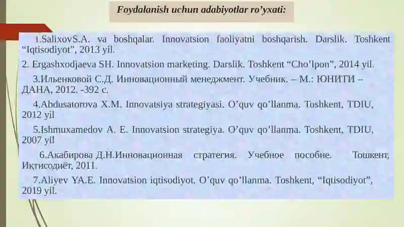 Innovatsiyastrategiyasi 3