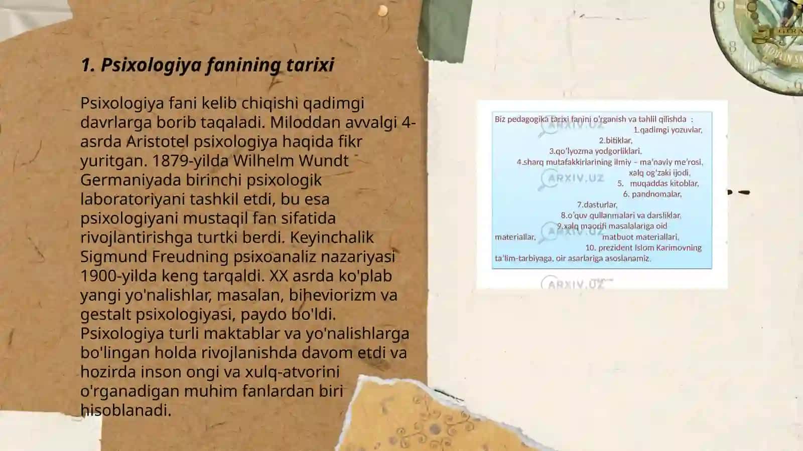 Psixologiya fanining maqsad va vazifalari 3