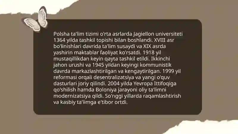 Polsha talim tizimi 3
