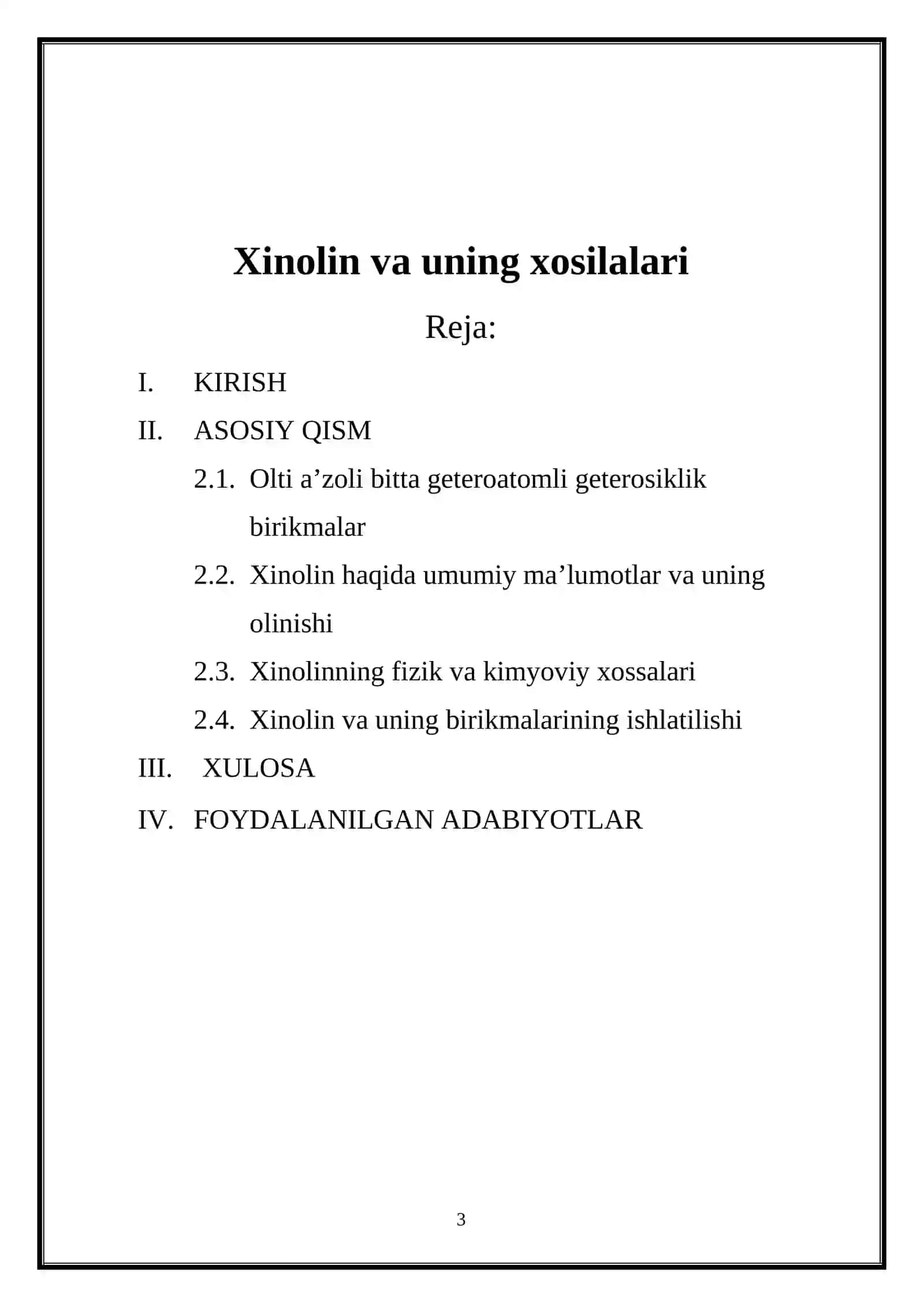 XINOLIN VA UNING XOSILALARI 3