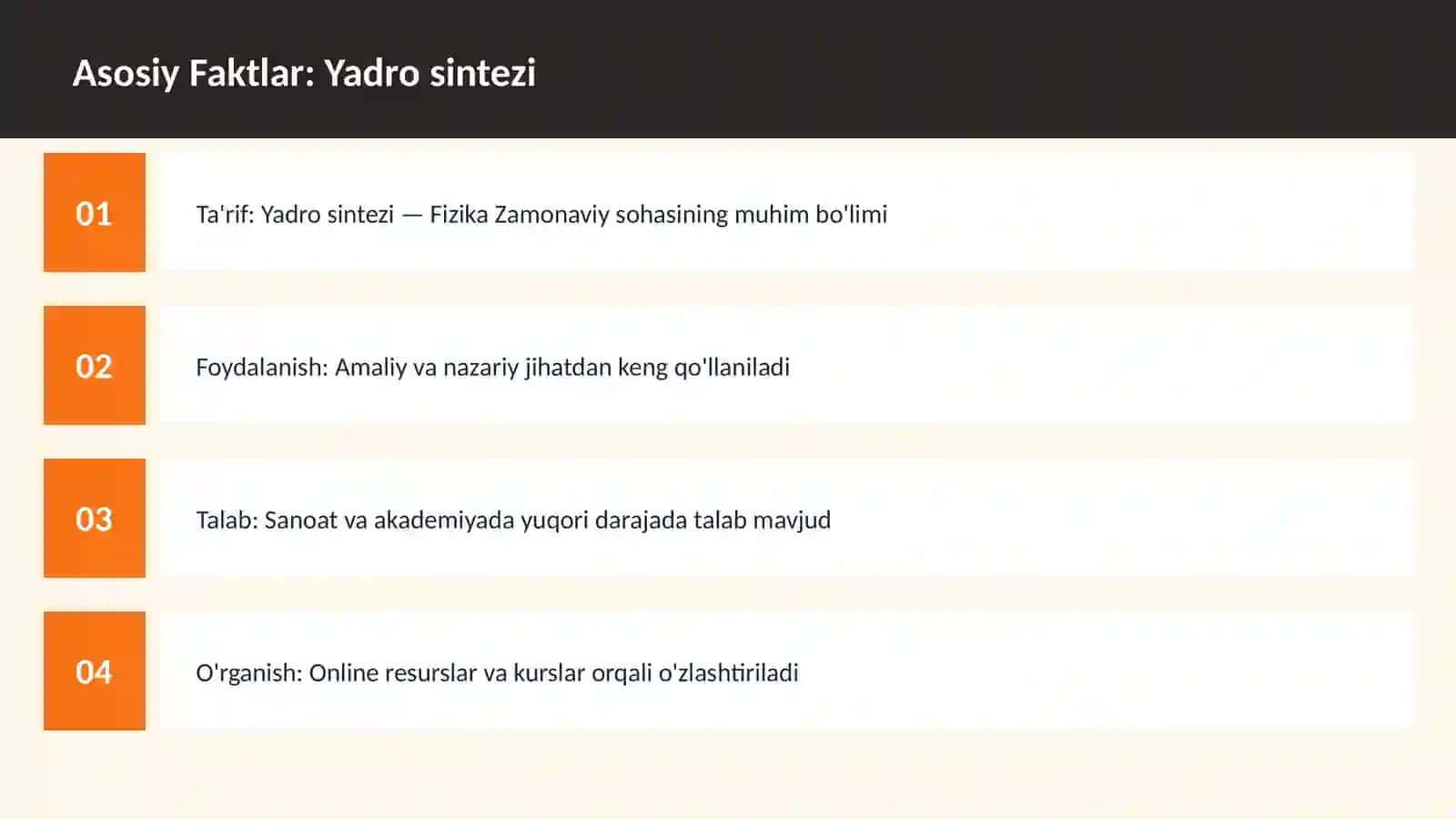 Yadro sintezi 3