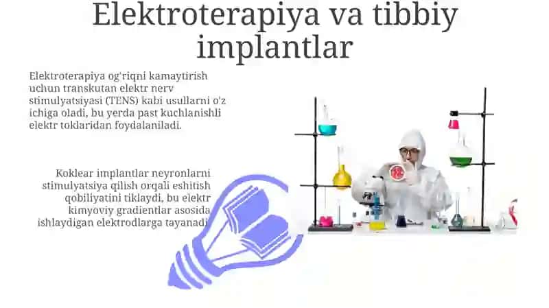 Elektrokimyo tibbiyotda: asosiy rol 3