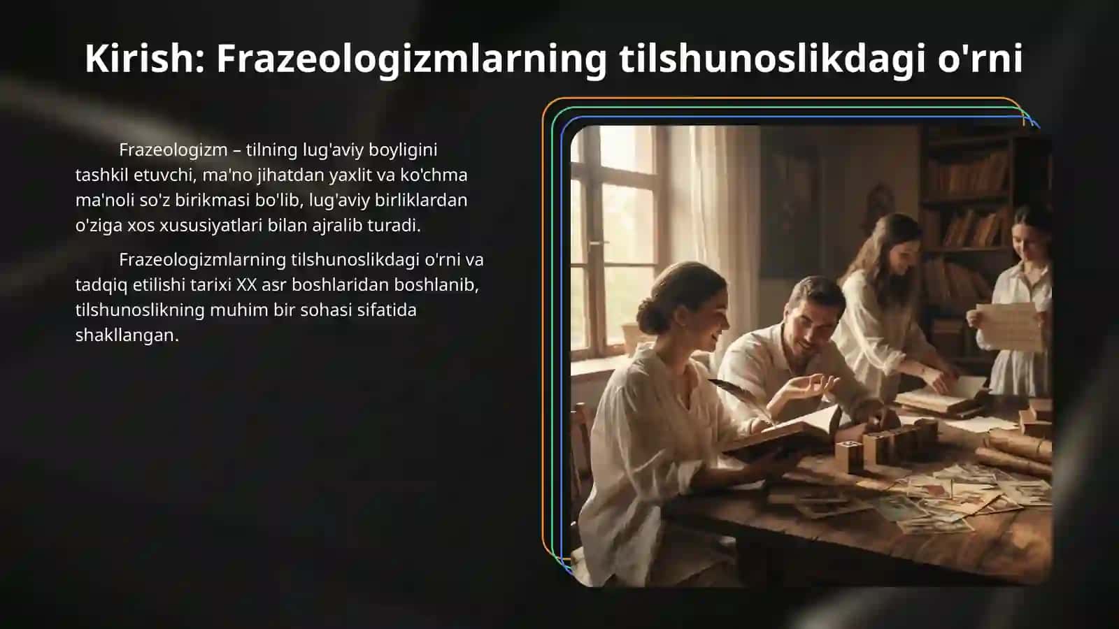 Badiiy matnda frazeologizmlarning qo'llanilishi va ularning ta'siri 3