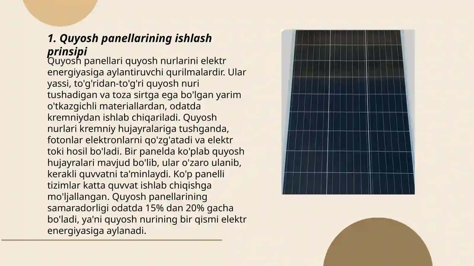 Quyosh panellari 3
