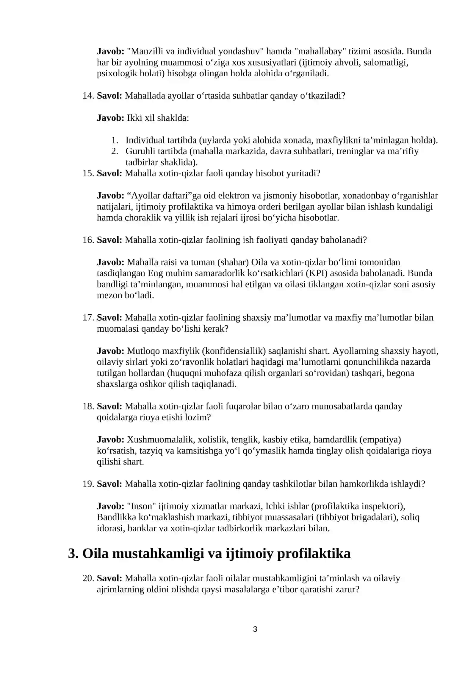 Agros 2026 suhbar salollari javoblari bilan (mahalla xotin-qizlar faoli ) 3