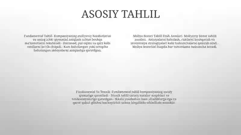 Moliya Bozori Tahlil Etish Asoslari Fundamental Va Texnik 3