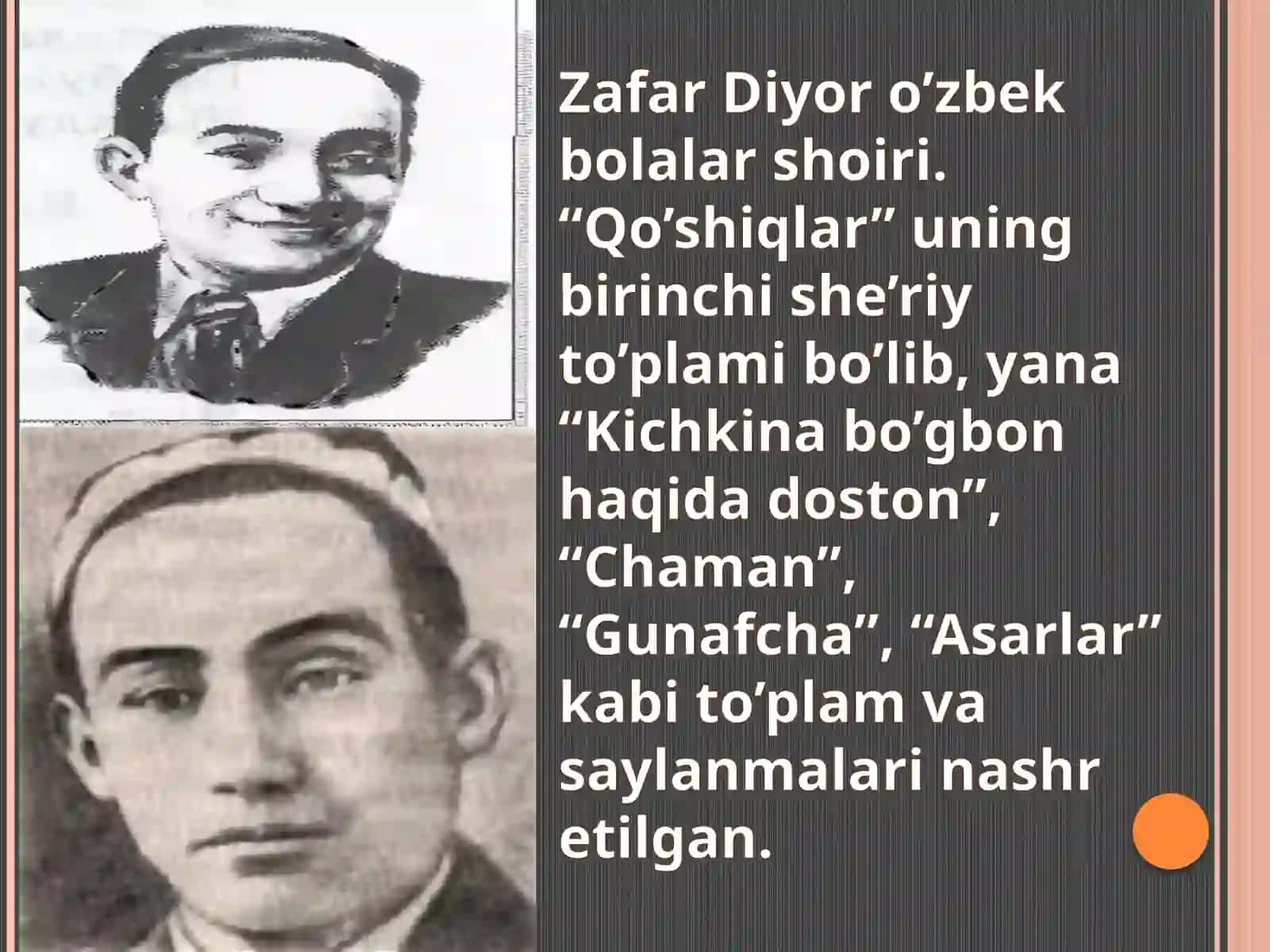5-sinf O'zbek tili Zafar Diyorning Yashna Vatan she'ri dars taqdimot 3