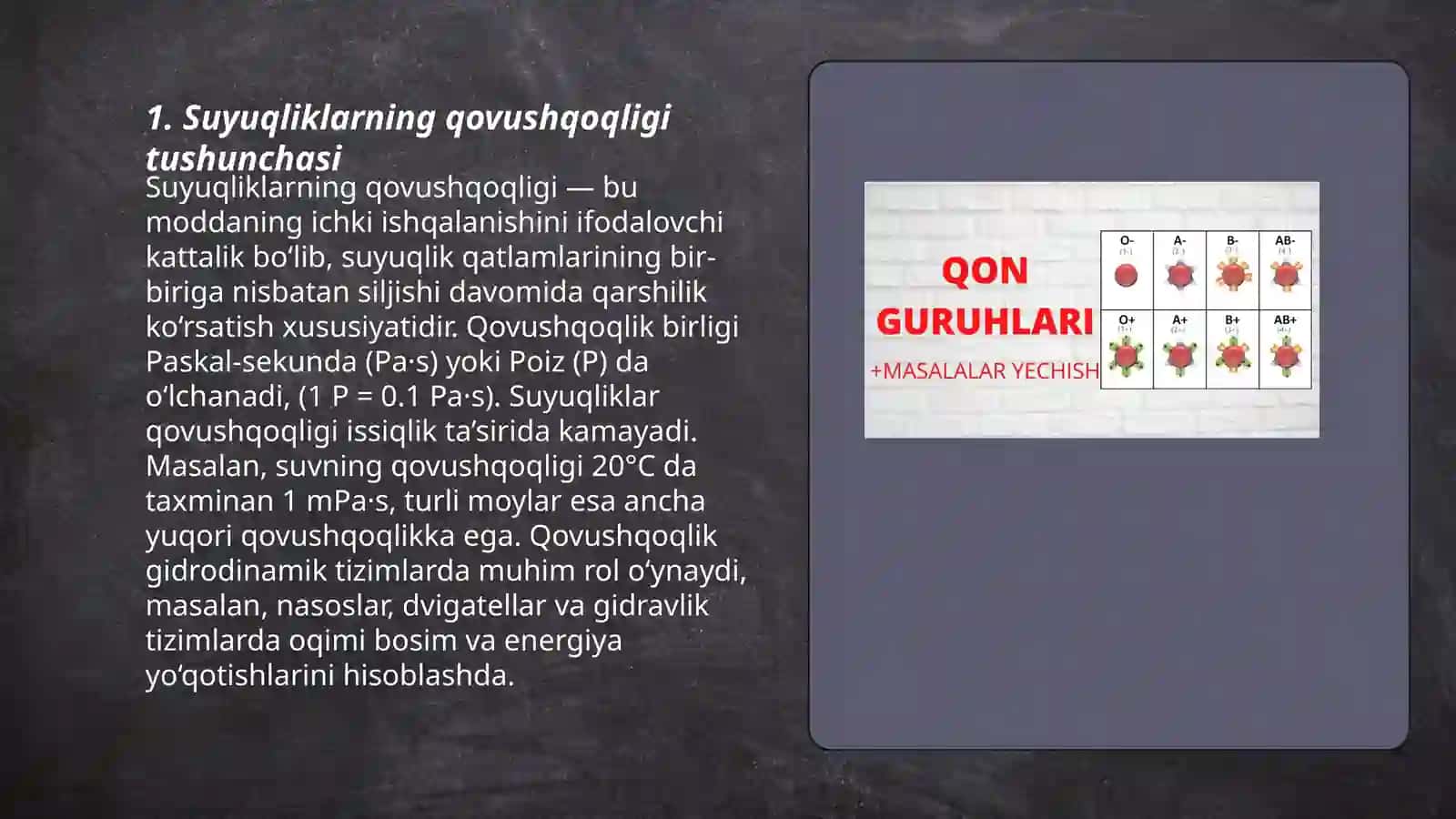 Suyuqliklarning qovushqoqligini aniqlash usullari 3