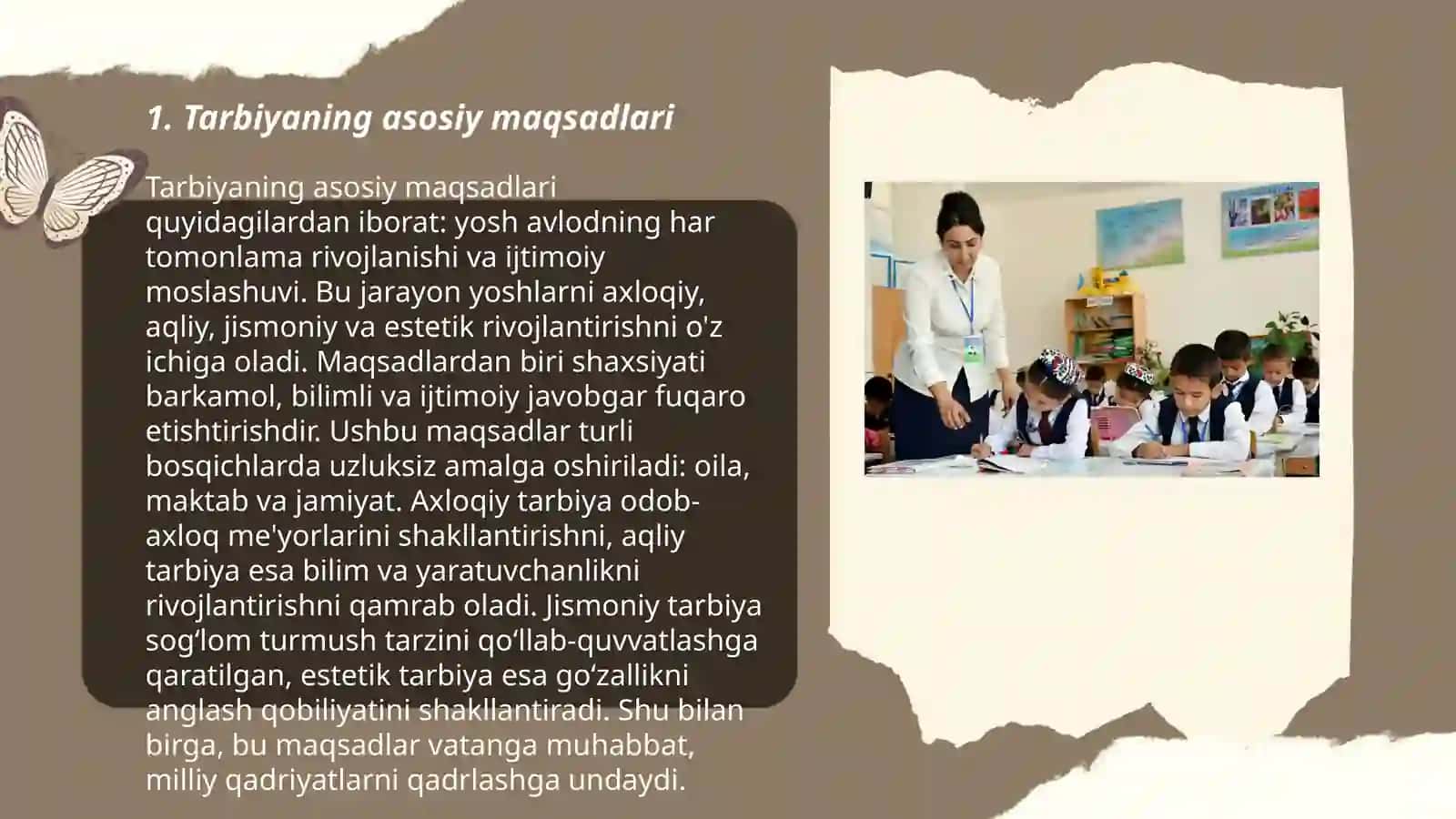 Tarbiya qonuniyatlari va tamoyillari 3