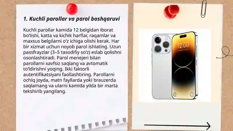 Internetdan foydalanish davomida xavfsizlikni taʼminlash. 3