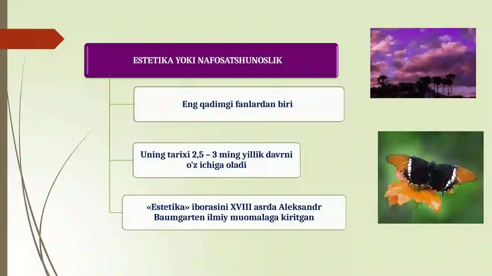 NAFOSAT FALSAFASI (ESTETIKA) 3