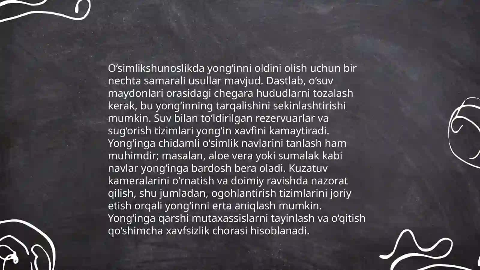 O‘simlikshunoslik va chorvachilikda yong‘inni o‘chirishning o‘ziga xos xususiyatlari 3