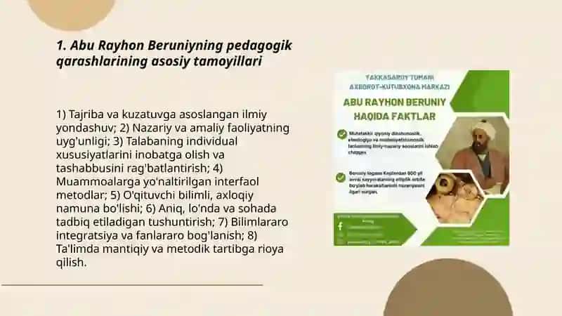 Abu Rayhon Beruniyning pedagogik qarashlari 3
