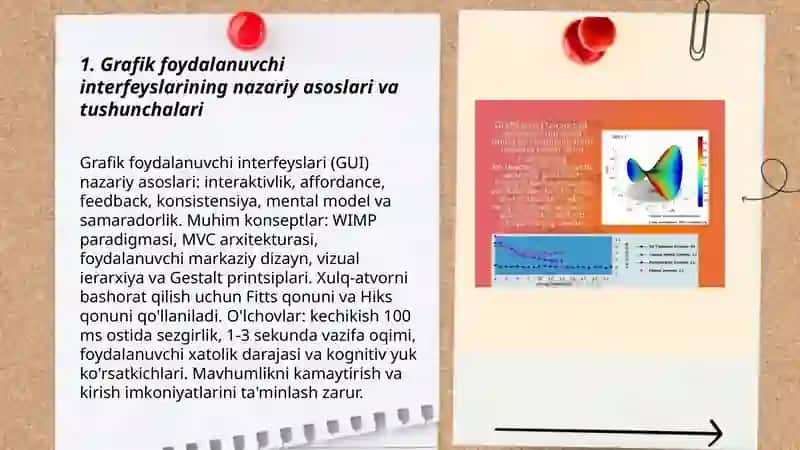 Grafik foydalanuvchi interfeysi texnologiyalarining nazariy asoslari va rivojlanish tendensiyalari 3