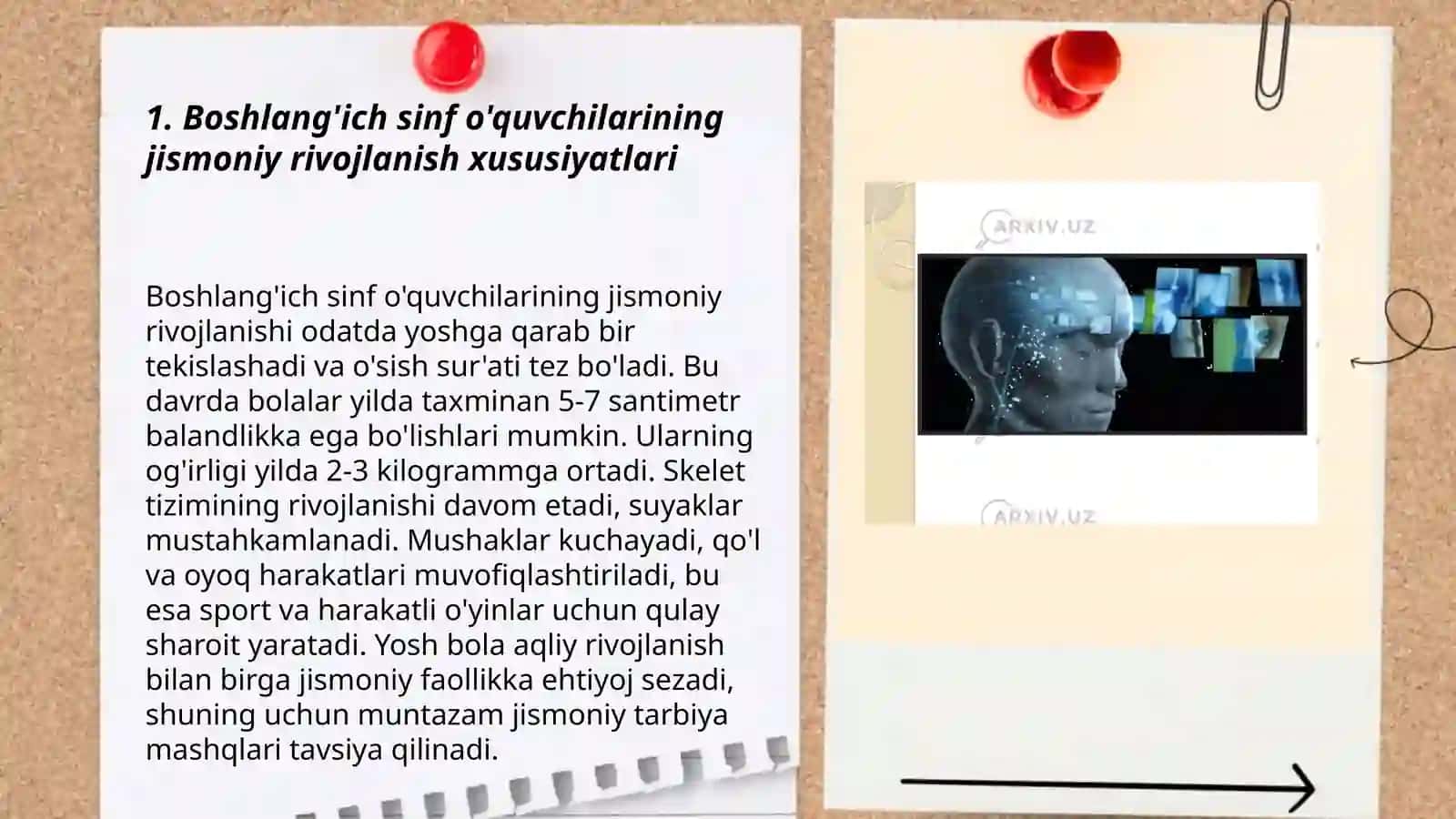 Boshlang'ich sinf o’quvchilarining jismoniy rivojlanishi va unga ta’sir etuvchi omillar 3