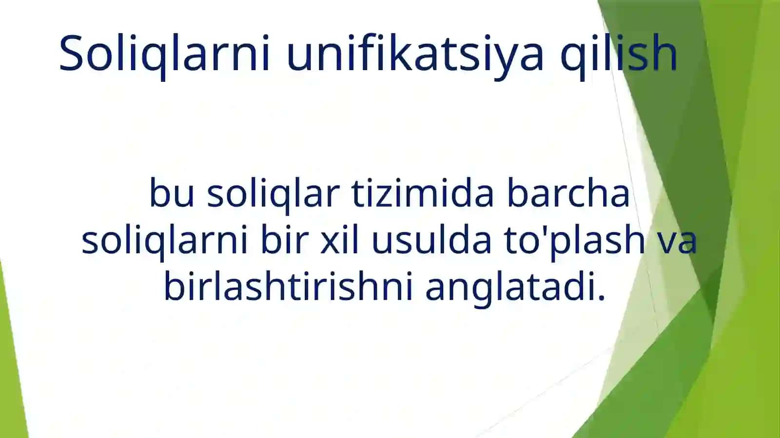 YURIDIK SHAXSLARNI SOLIQQA TORTISH II 3