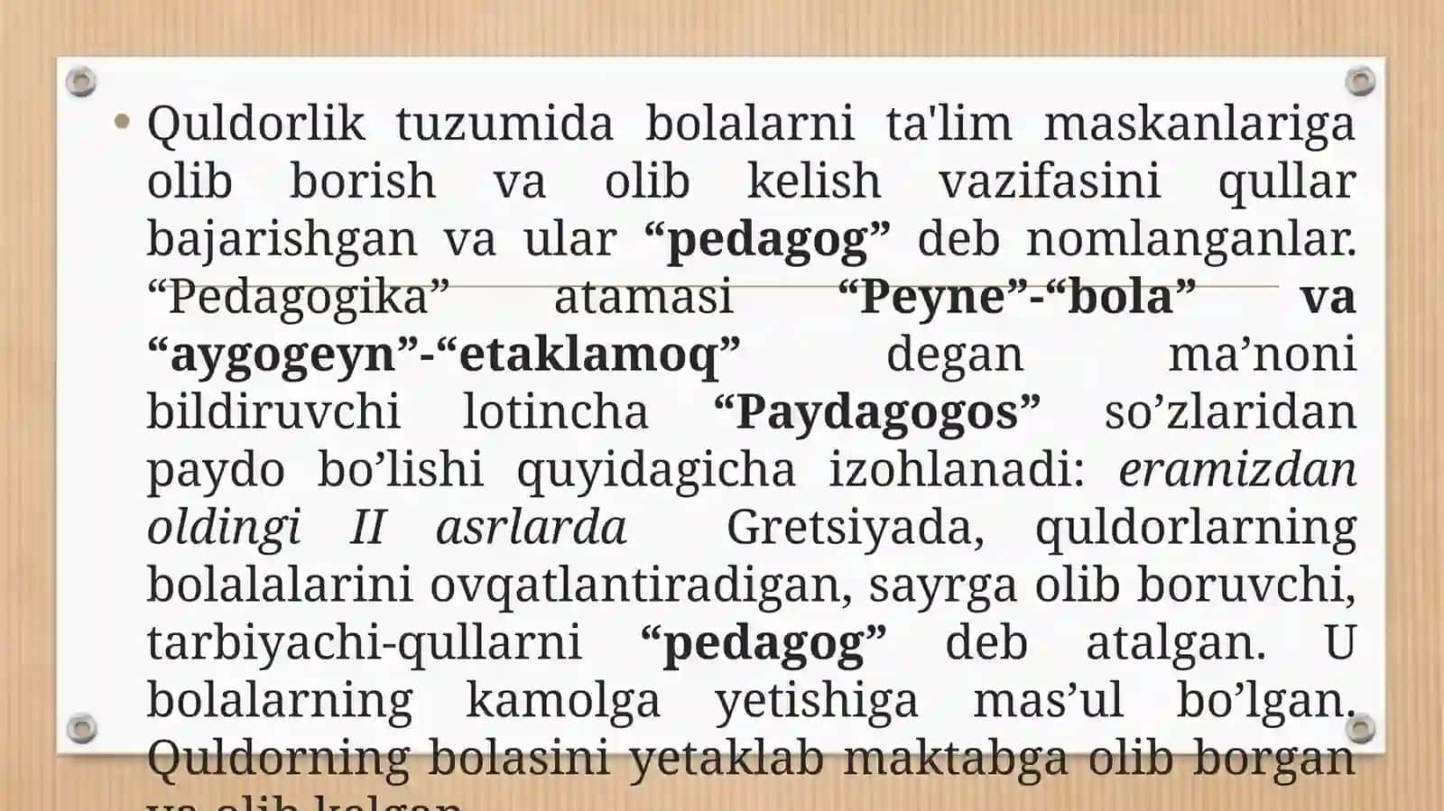 PEDAGOIK PSIXOLOGIYANING YUZAGA KELISH TARIXI 3