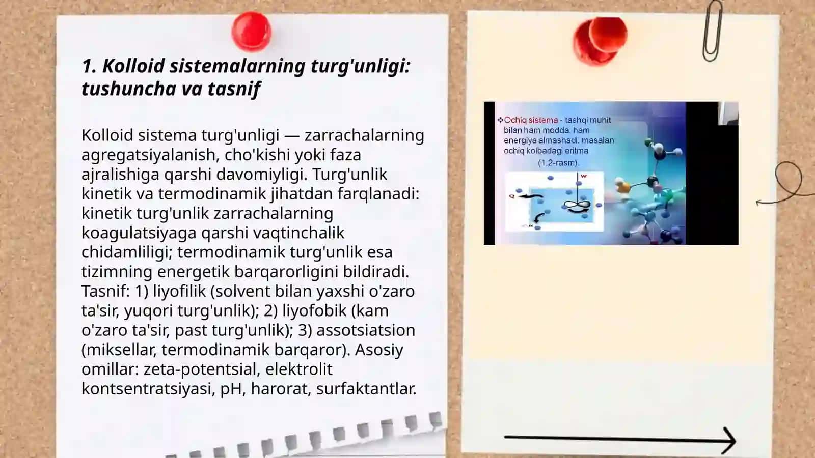 Kolloid sistemalarning turg'unligi 3