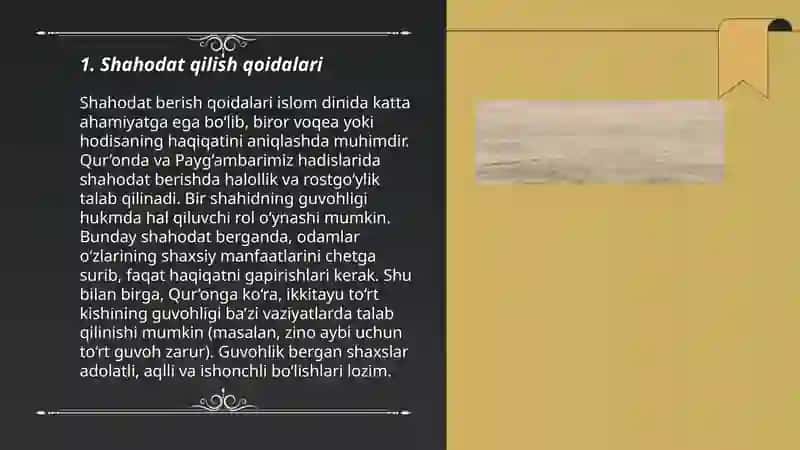 Al jome as-sahihdagi hodisalardan namunalar 3