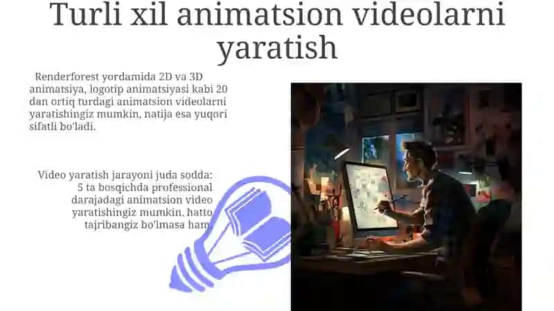 Renderforest.com’da animatsion videolar yaratish 3
