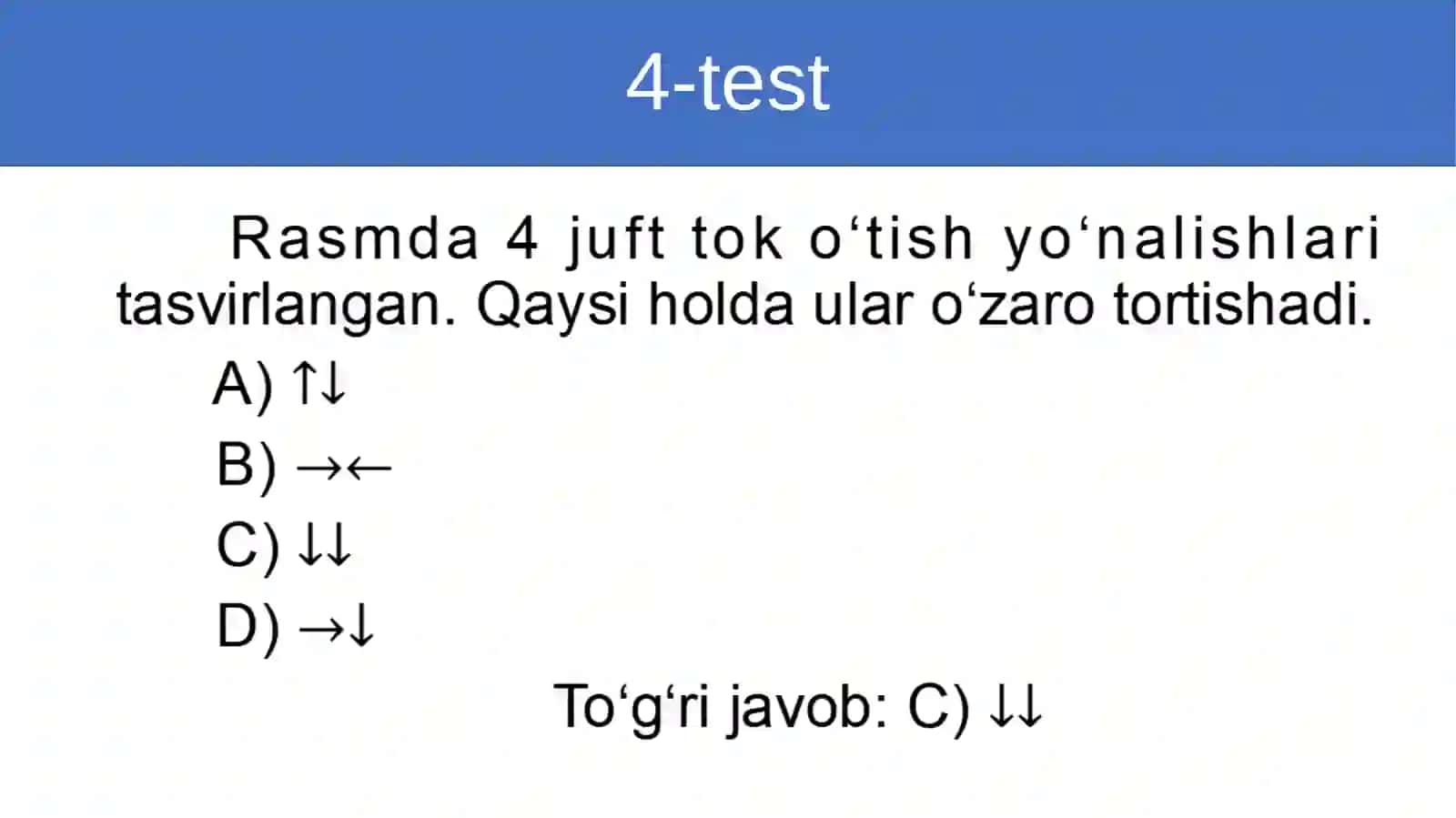Fizika 11-sinf Masalalar yechish 3