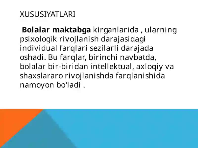 Bolalarning Aqliy Rivojlanishini O‘rganishning Usullari 3