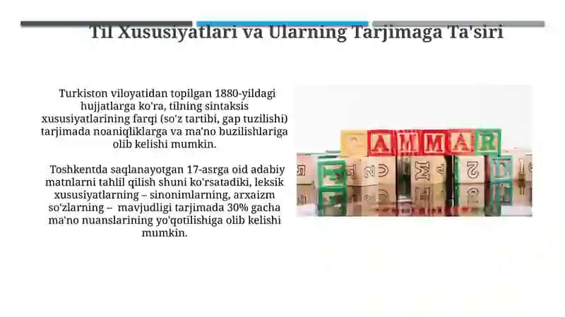 Asliyat va tarjima qiyosi 3