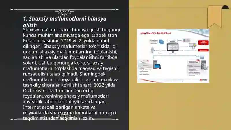 Shaxsiy ma'lumotlarni himoya qilish 3
