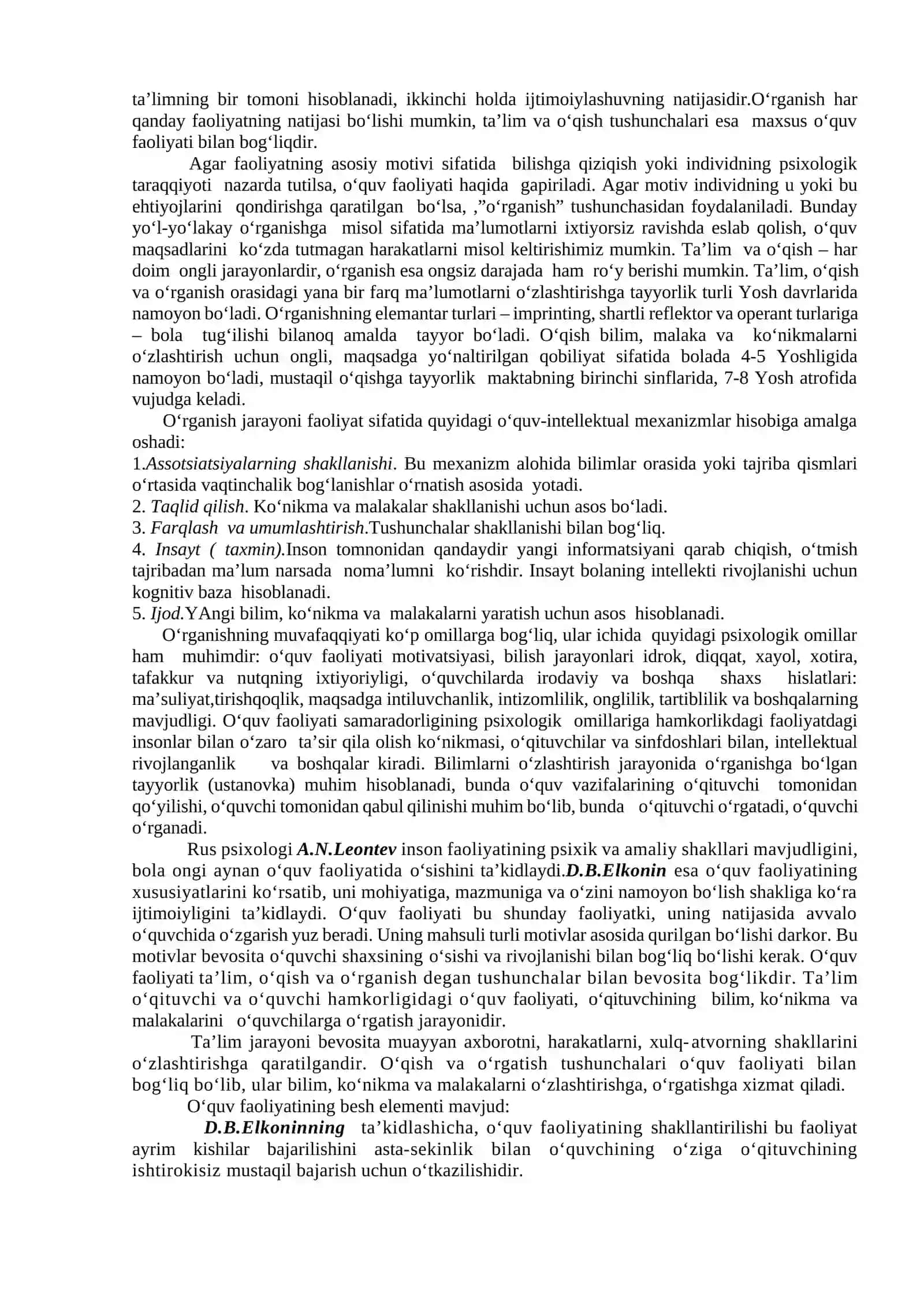 TA’LIM VA TARBIYA PSIXOLOGIYASI 3