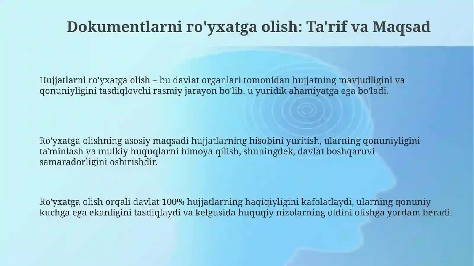 Hujjatlarni ro'yxatga olish 3