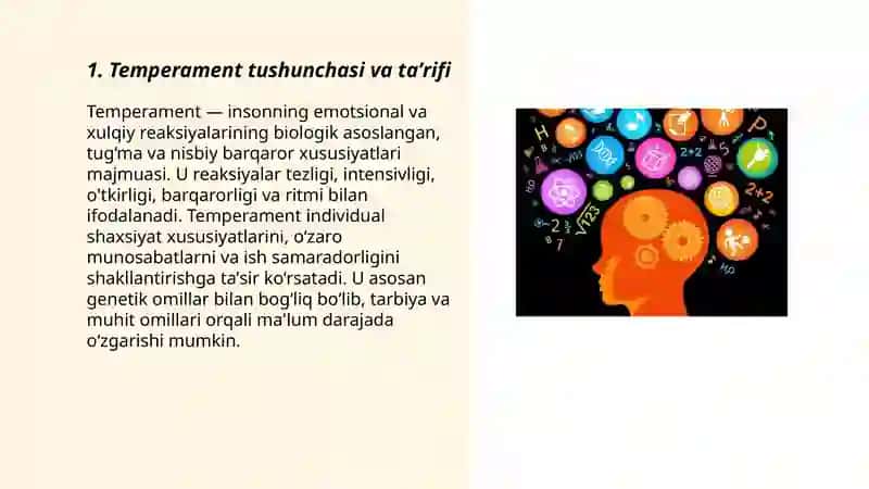 Temperament va xarakter farqlari 3