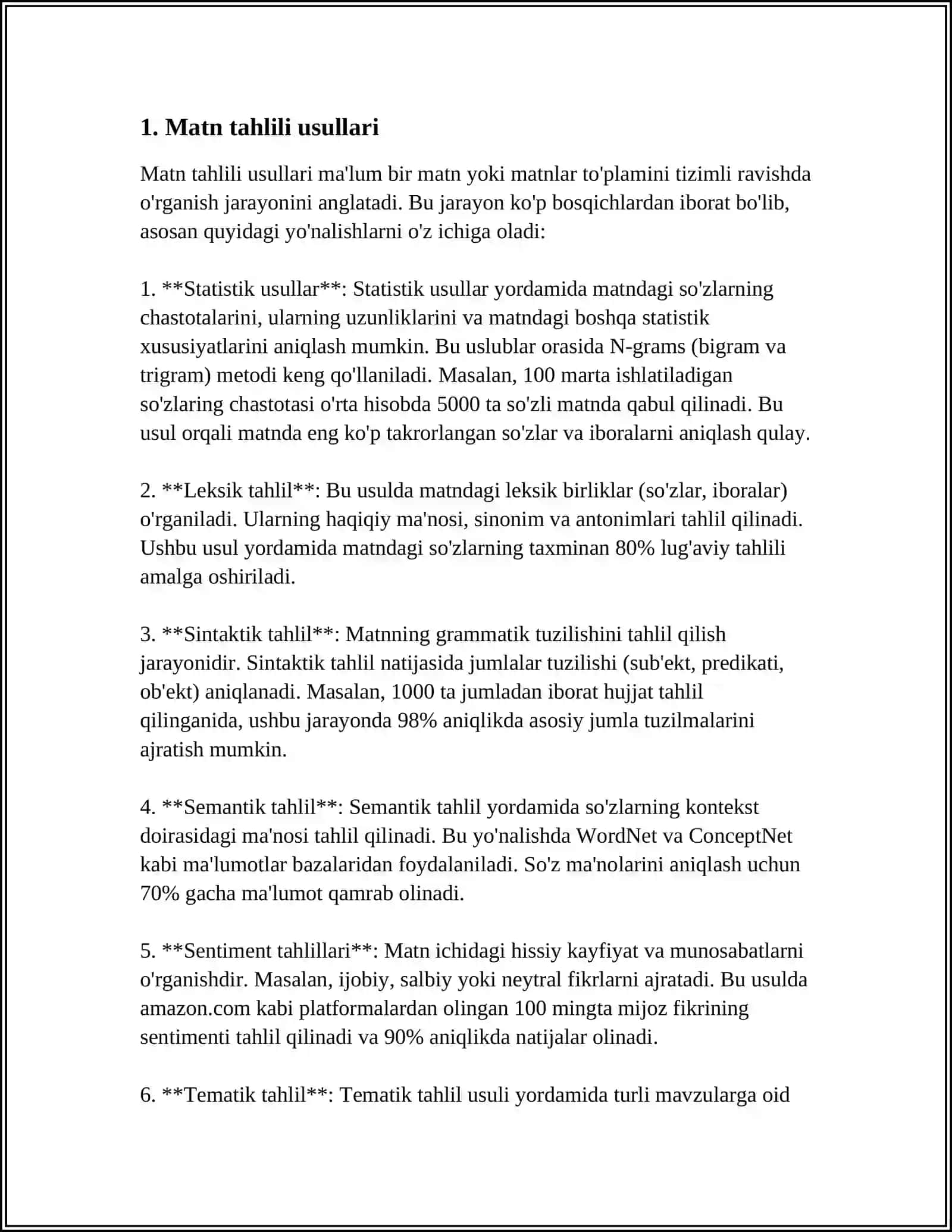 MATN USTIDA ISHLASH 3