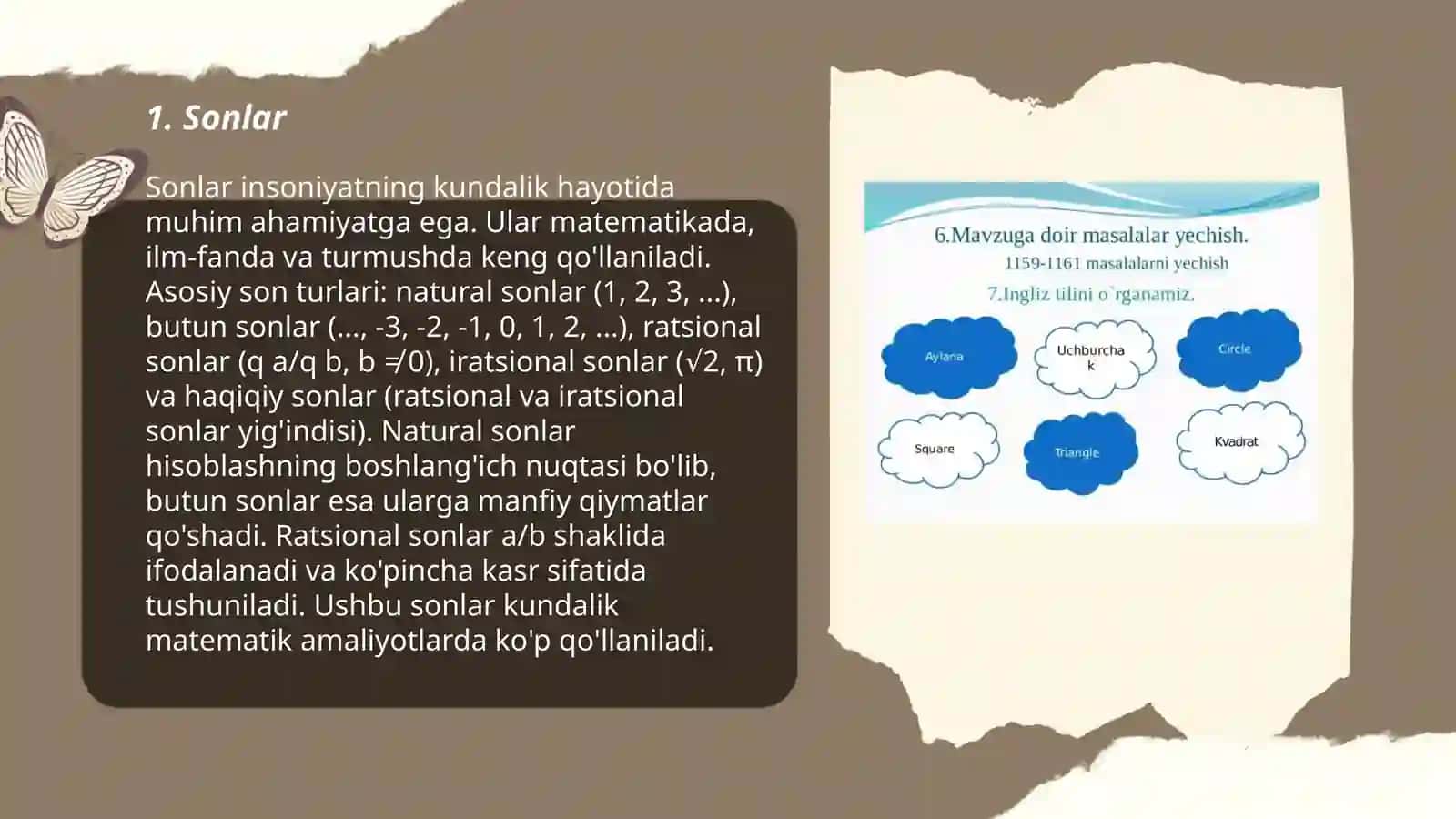 Amaldagi 1-sinf matematika darsliklarini misol va masalalarni ishlash 3