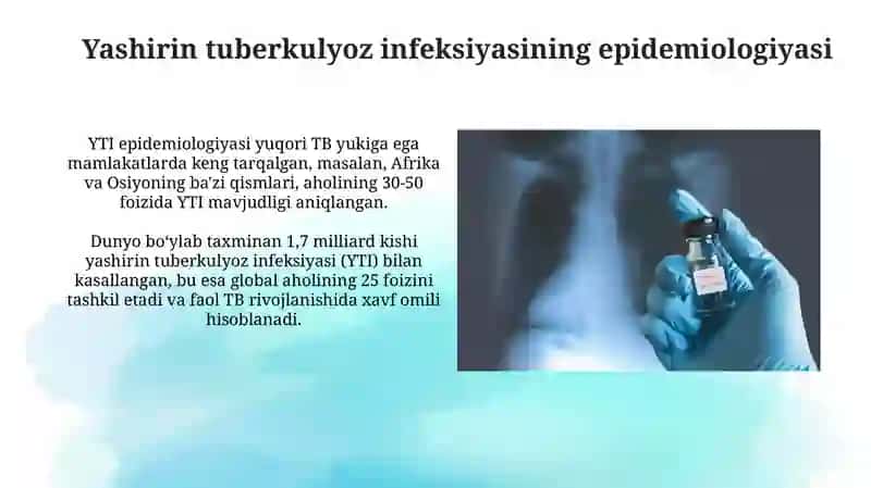 Yashirin tuberkulyoz infeksiyasi va uni davolash 3
