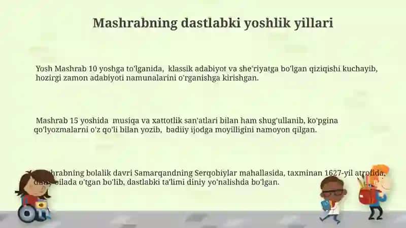 Qissai Mashrabda Mashrab obrazi 3