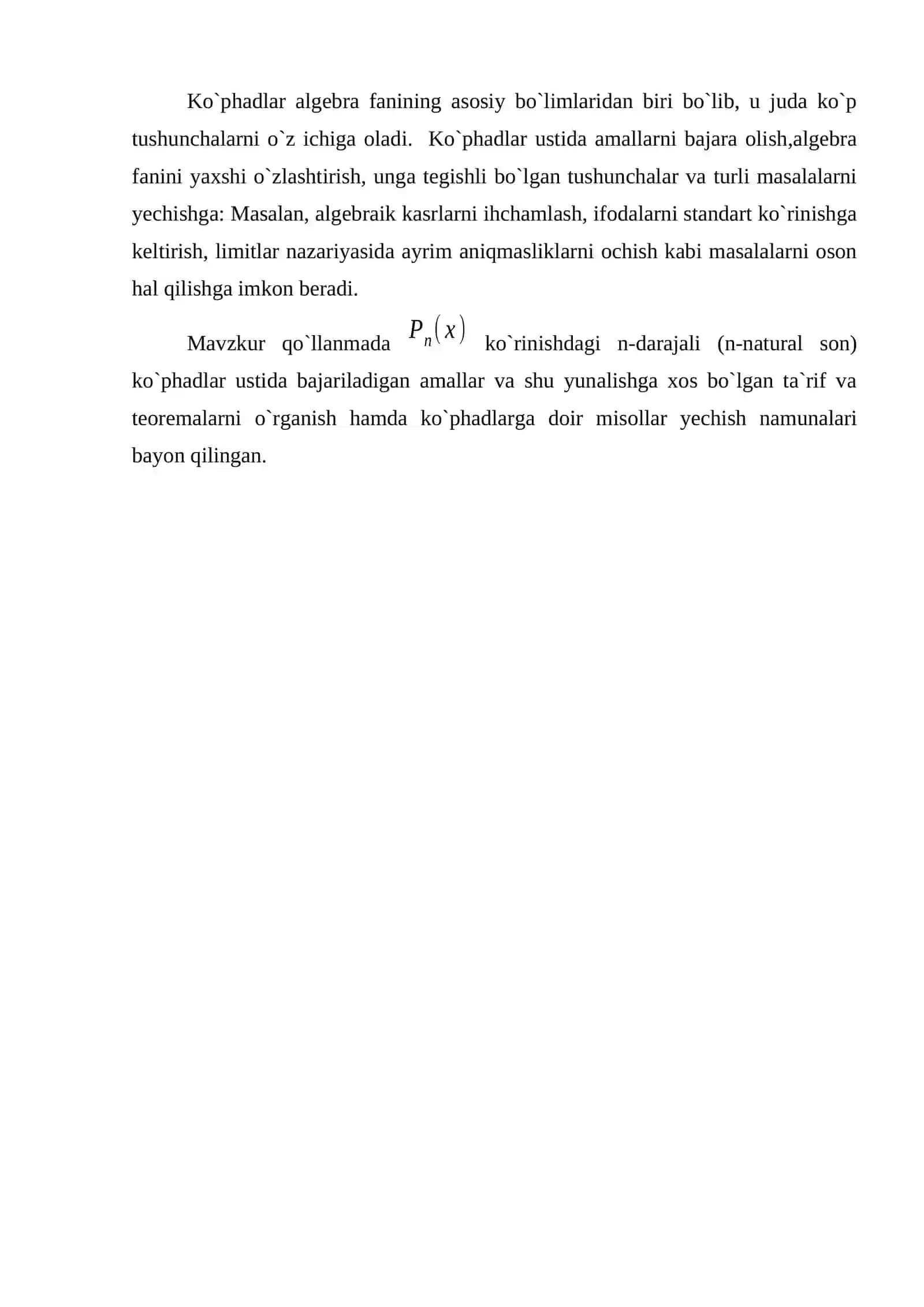 Kompleks o’zgaruvchili funksiyalarning ekstremum qiymatlari 3