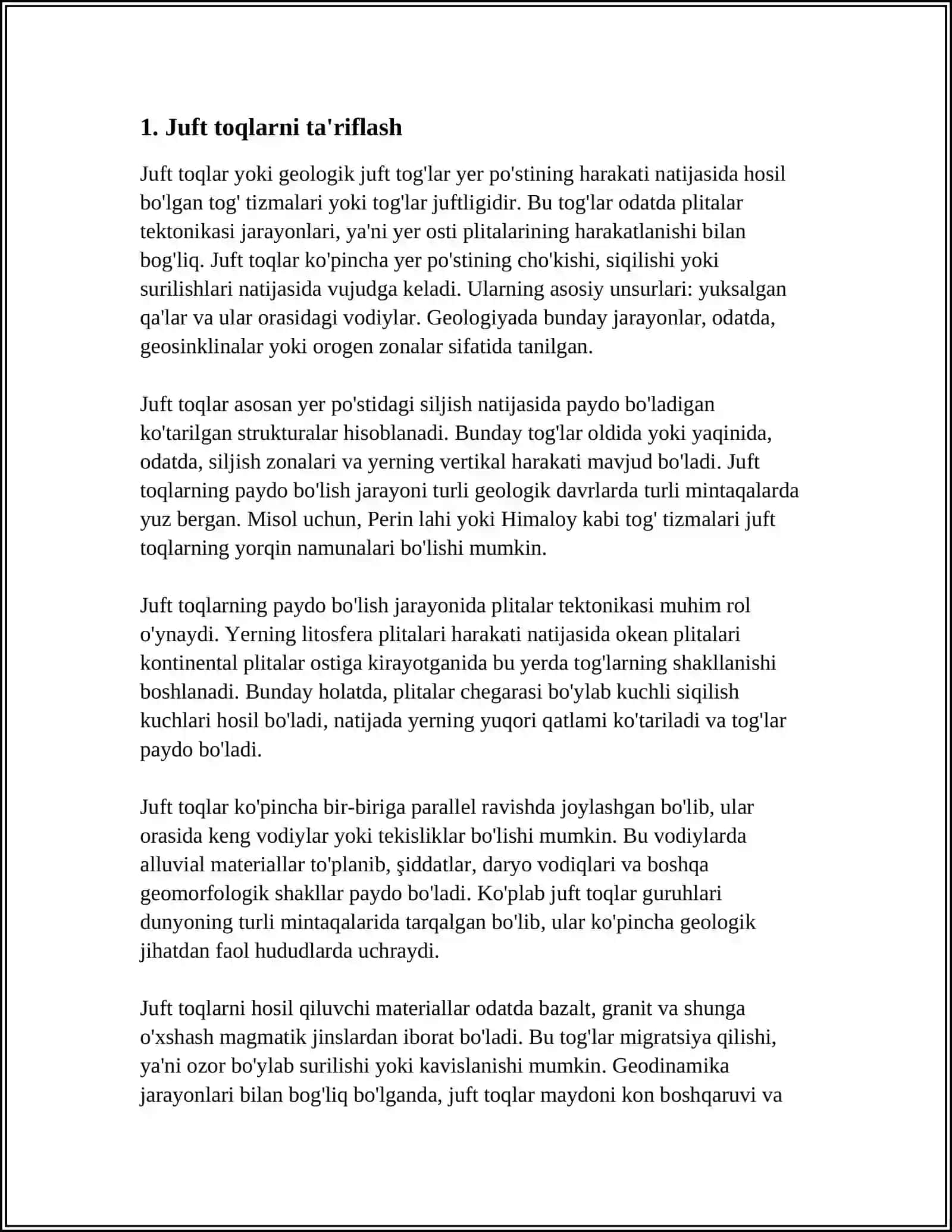 JUFT TOQ FUNKSIYALAR 3