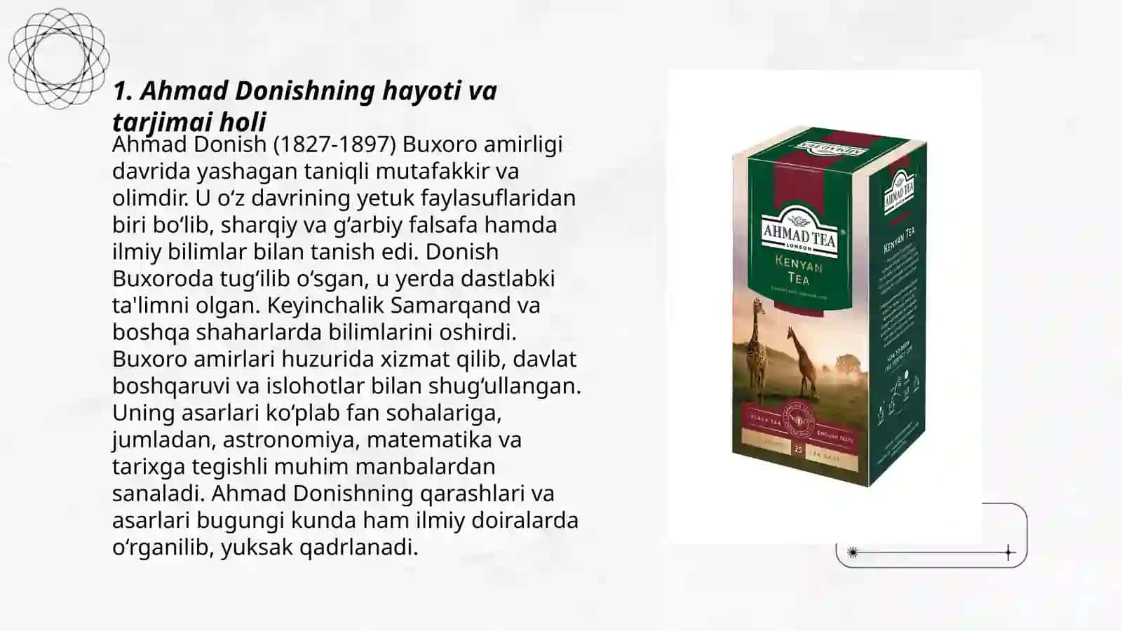 Ahmad Donish haqida 3