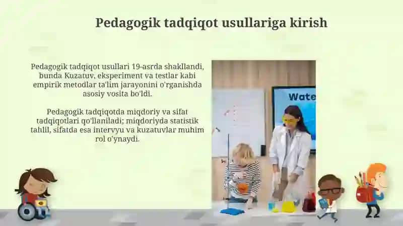 Pedagogikafaniningilmiy-tadqiqotmetodlari 3