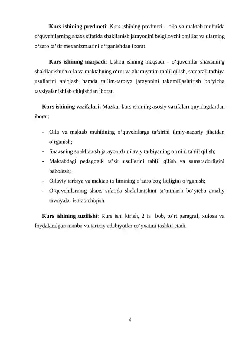 Yosh avlodni tarbiyalashda oila, mahalla va maktab hamkorligining pedagogik manbalarini o'rganish 3