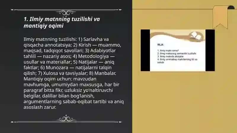 Ilmiy. Matni tahrirlash 3