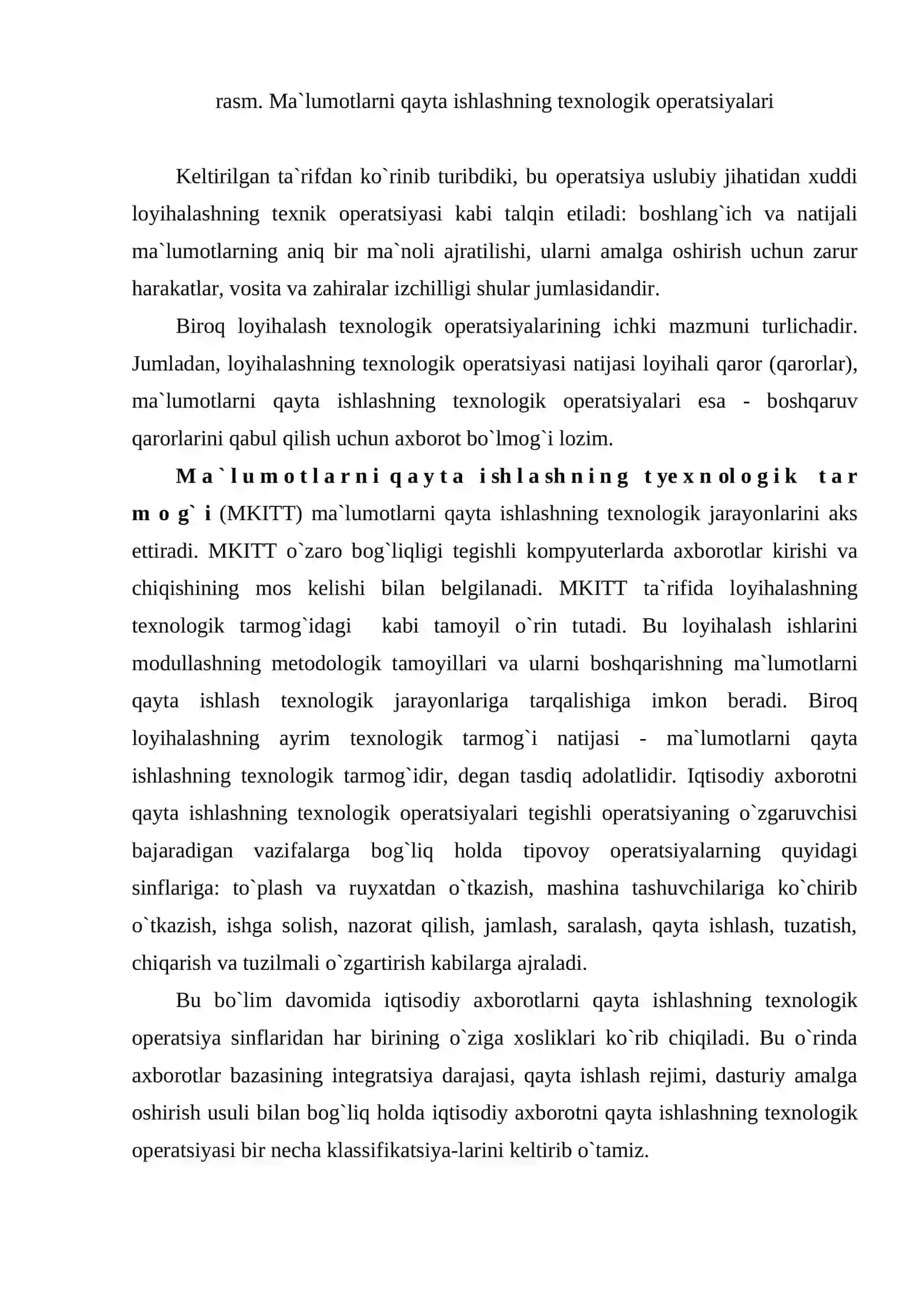 Ma`lumоtlar bazasini bоshqarish tizimlari 3