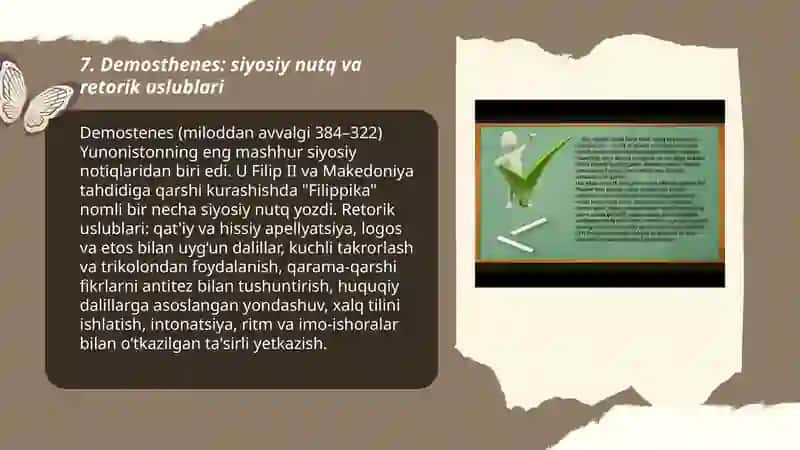 Yunonistonda notiqlik sanʼati haqida tushuncha 3